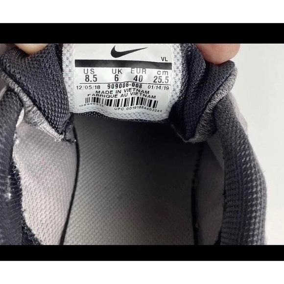 Nike Athletic Running Shoes Women 8.5 Run Swift Sneaker Gray Pink Swoosh Fitness - Picture 7 of 8